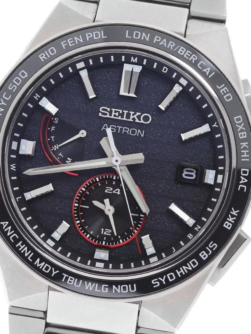 SEIKO Astron Nexter SBXY075/8B63-0BK0 Solar Powered Radio Men's Watch_971041